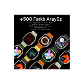 Watch 8 Ultra 45 Mm Full Full Premium Kalite Iphone Ve Android Uyumlu  Akıllı Saat Smartwatch - 6