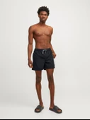 JACK JONES Yazılı Erkek Deniz Şortu 12253118 - 3