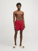 JACK JONES Yazılı Erkek Deniz Şortu 12253118 - 4