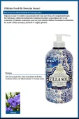 Nesti Dante Villa Sole Fresia Blu Delle Eoilie Sıvı Sabun 500ml l Canlandırıcı l Mavi Frezya Çiçeği Özü thumbnail 3