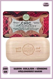 Sabun Chic Animalier Red Vahşi Orkide Kokulu Antioksidant Kolajen Vegan Bakım 250 g - 1