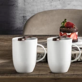 GÜRAL PORSELEN Elit 2 Adet 220 cc Mug Bardak - 1