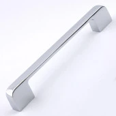 Mobilya Kulp Mutfak Dolabı Çekmece Dolap Kulpları Kapak Kulpu Kulbu Krom Renk 128 mm Metal thumbnail 2