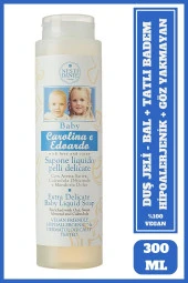Bebek Banyo ve Duş Jeli Hipoalerjenik Vegan Bebek Bakım 300 ml - 1