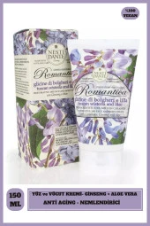 Romantica Toskana Yoğun Nemlendirici,Yaşlanma Karşıtı Mor Salkım Ve Leylak Kokulu Yüz ve Vücut Kremi - 1