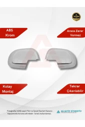 Dacia Duster Suv Ayna Kapağı 2 Parça 2010-2012 Abs Krom - 2