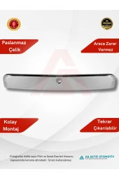 Dacia Duster Suv Bagaj Çıtası 2010 ve Üzeri Krom Paslanmaz Çelik - 2