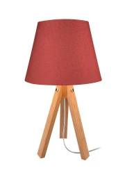 Modelight Bambu Ayak Bordo Şapka Deko Abajur thumbnail 2