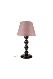 Modelight Boncuk Abajur Büyük Venge Ayak/ Gül Kurusu Şapka Mng.1884 thumbnail 2