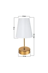 Modelight Estelya Abajur Gold / Beyaz thumbnail 2