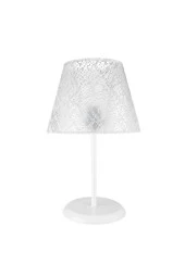 Modelight Sarah Abajur Beyaz Ayak / Beyaz File Şapka thumbnail 1