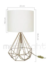 Modelight Pena Eskitme Abajur / Krem Finlin Şapka thumbnail 4