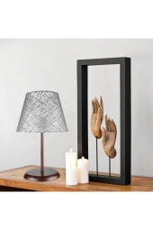 Modelight Sarah Abajur Kahve Ayak / Gri File Şapka thumbnail 3