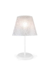 Modelight Sarah Abajur Beyaz Ayak / Beyaz File Şapka thumbnail 4