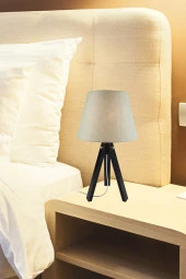 Modelight Siyah Ayak Yeşil Şapka Deko Abajur thumbnail 3