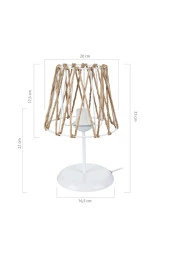 Modelight Selva Abajur Beyaz-asz.1128 thumbnail 4