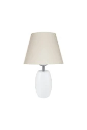 Modelight Top Abajur Beyaz Ayak / Krem Şapka thumbnail 3