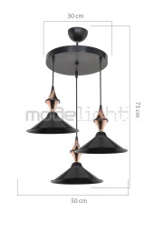 Modelight Akses Karo / Krom 3lü Maya Sarkıt - 3