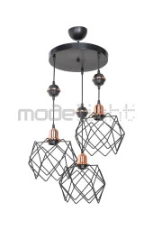 Modelight Akses Karo / Küre 3lü Koza Avize thumbnail 2