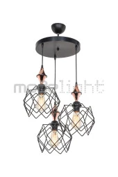 Modelight Akses Karo / Küre 3lü Koza Avize thumbnail 1