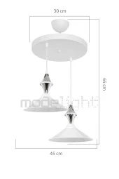 Modelight Akses Küre /karo 2li Maya Sarkıt thumbnail 3