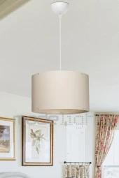 Modelight Arel Yatak Odası Set - Krem Sarkıt 2 Krom Abajur Salon-oturma Odası-çocuk Odası-yemek Odası thumbnail 1