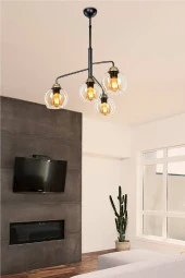 Modelight Baler 4’Lü Avize thumbnail 1