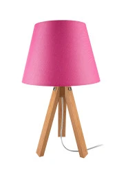 Modelight Bambu Ayak Pembe Şapka Deko Abajur thumbnail 1