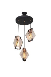 Modelight Barba 3lü Çember Avize thumbnail 2