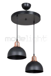 Modelight BELLA 2Lİ AVİZE SİYAH SALON-OTURMA ODASI-ÇOCUK ODASI-YEMEK-YATAK ODASI--ANTRE-MUTFAK thumbnail 3