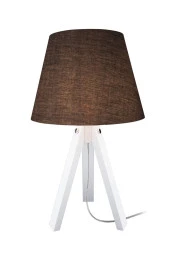 Modelight Deko Abajur Beyaz Ayak / Siyah Şapka thumbnail 2