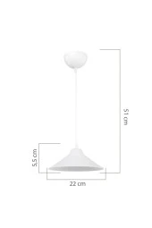 Modelight Delta Sarkıt Beyaz thumbnail 4