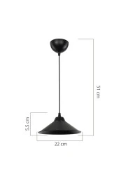 Modelight Delta Sarkıt Siyah thumbnail 4