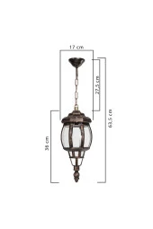 Modelight Dış Mekan Sekizgen Sarkıt thumbnail 2