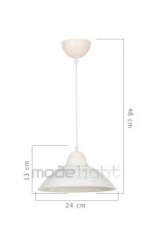 Modelight Doha Metal Sarkıt Krem thumbnail 4