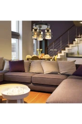 Modelight Grande 3Lü Plafonyer Avize thumbnail 1