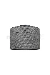 Modelight GOZA 30 CM SİLİNDİR PLAFONYER AVİZE SİYAH ARTI DESEN SALON-ÇOCUK-YEMEK-YATAK ODASI-ANTRE-MUTFAK thumbnail 3