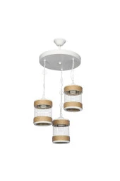 Modelight İlayda 3Lü Avize Beyaz thumbnail 1