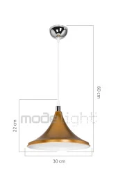 Modelight Kalyon Sarkıt Bakır thumbnail 2