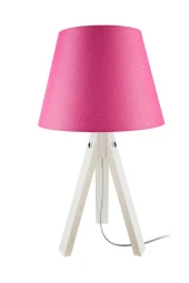 Modelight Krem Ayak Pembe Şapka Deko Abajur thumbnail 1