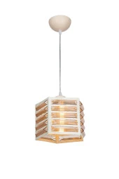 Modelight Kuzey Tekli Beşgen Krem Sarkıt thumbnail 2