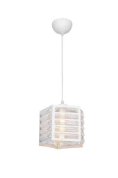 Modelight Kuzey Tekli Beşgen Beyaz Sarkıt thumbnail 2