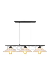 Modelight Melisa 3lü Sıralı Opal Şapkalı Avize thumbnail 2