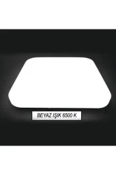 Modelight Modern 24w Kare Led Tavan Armatürü Beyaz thumbnail 2