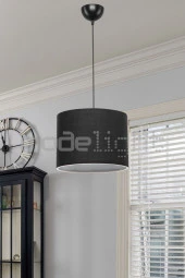 Modelight Neva 22lik Silindir Sarkıt Siyah Salon-oturma Odası-çocuk Odası-yatak Odası-yemek Odası-antre-mutfak thumbnail 1