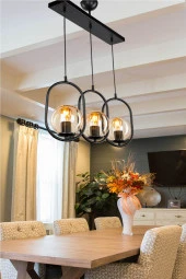 Modelight Narissa 3’Lü Sıralı Avize thumbnail 1