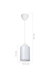 Modelight Opal Optik Promo Sarkıt -  Çift Ampul Görünümlü Cam thumbnail 4