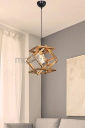 Modelight Paro Tekli Ahşap Sarkıt - 4