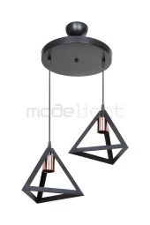 Modelight PRİZMA 2Lİ AVİZE BAKIR LALELİ SALON-OTURMA ODASI-ÇOCUK ODASI-YEMEK-YATAK ODASI--ANTRE-MUTFAK thumbnail 3