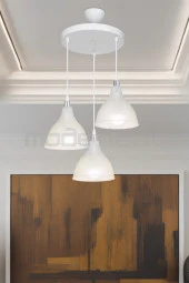 Modelight RONDA 3LÜ ÇEMBER SARKIT ŞEFFAF SALON-OTURMA ODASI-ÇOCUK ODASI-YATAK ODASI-YEMEK ODASI-ANTRE-MUTFAK thumbnail 1